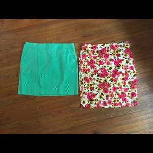 Two Ann Taylor skirts, size 12. One NWT.
